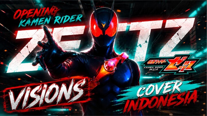 🎬OPENING KAMEN RIDER ZEZTZ ALA DRAF-MOVIE - VISIONS COVER INDONESIA BIKIN MERINDING⁉️
