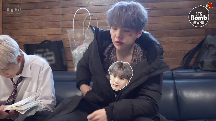 [WNS Subtitles] 191122 [BANGTAN BOMB] What SUGA did in his free time