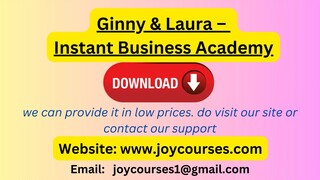 Ginny & Laura – Instant Business Academy