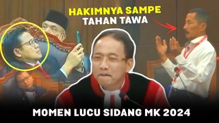 HAKIMNYA SAMPE NAHAN KETAWA.!! Momen lucu sidang mk pilpres 2024 terbaru bikin ngakak