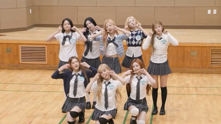 hearts2hearts “Focus + Rude! + Lemon Tang” School Uniform Version [Secret Transfer Student] Stage CU