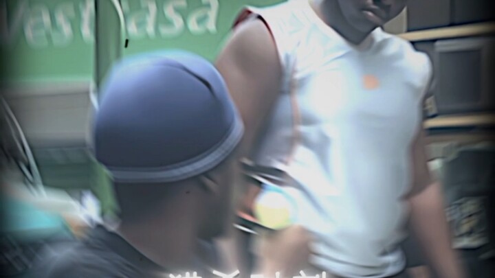 I've locked eyes with the one I'm going to beat!