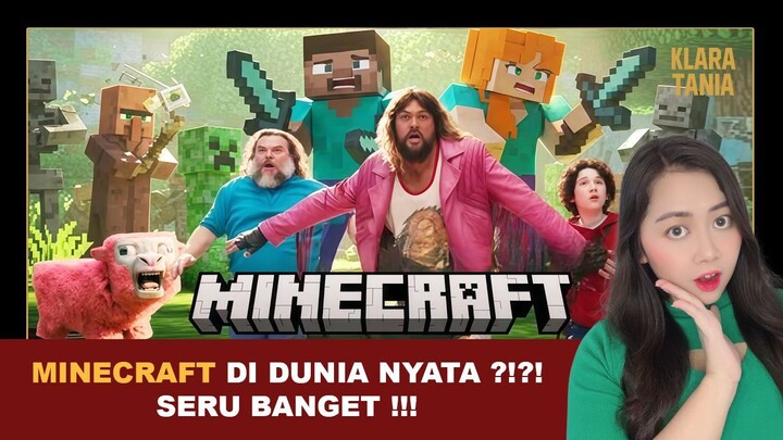 MINECRAFT DI DUNIA NYATA ?!?! SERU BANGET !!! | Alur Cerita Film oleh Klara Tania