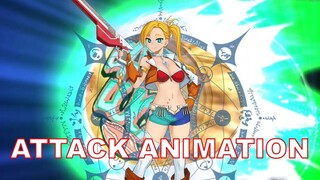 Fate Grand Order | Calamity Jane (Archer) Attack Animation - [FGO JP]