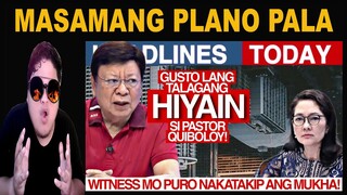 KAKAPASOK LANG Gusto lang neto ni RlSA eh HlYAlN si QUlB0L0Y sa Senado! Biruin mo mga WlTNES nya lah