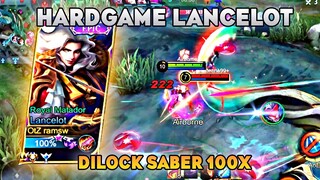 Hardgame Lancelot, Di Lock Saber 100x 😄😄😄