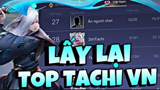 Hành Trình Leo Lại TOP Tachi Việt Nam #1 Gặp Ngay Thanh Niên Airi Có Ny Múa Kiếm Cực Gắt Và Cái Kết