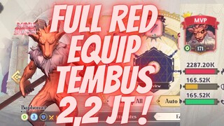 BAPHOMET FULL RED EQUIP CHAPTER 28 DAN GEFEN TOWER 150 LEWAT EASY - RAGNAROK ARENA