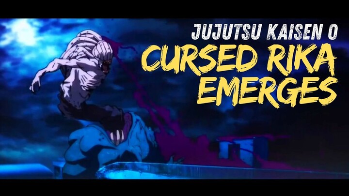 Cursed Rika Emerges | Yuta and Maki First Mission | Jujutsu Kaisen 0