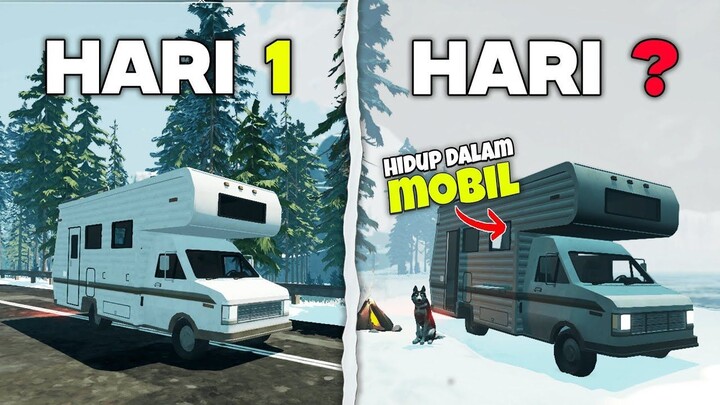 Gue Bertahan Hidup di MOBIL RV Dari Bencana BADAI SALJU EXTREME - Long Drive Nor