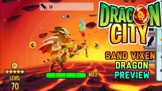 Upcoming Legendary Dragon: Sand Vixen Dragon | Dragon City 2021 |