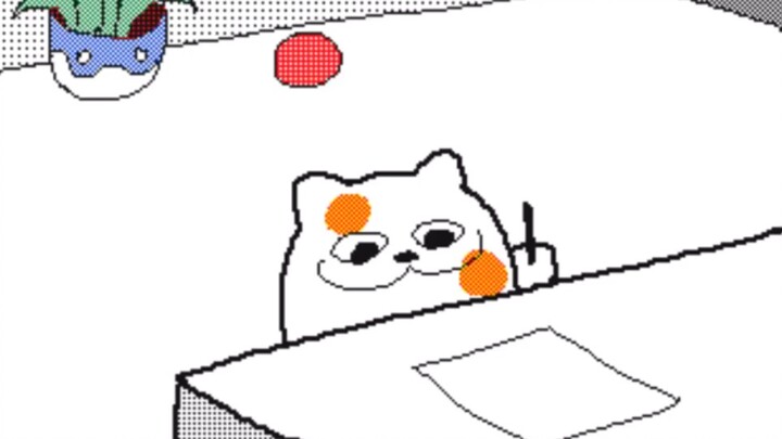 [French animator Kéké] When I was about to write a paper