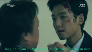 Heartless City 2013 :  Jung Shi hyun, Ji Hyung min  vs Chairman Jo Busan men