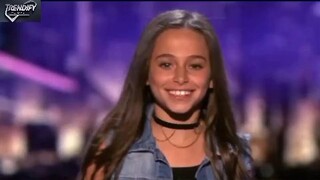 11-Year-Old Skylar Katz Wows Judgeswith Original Rap! | America's Got Talent