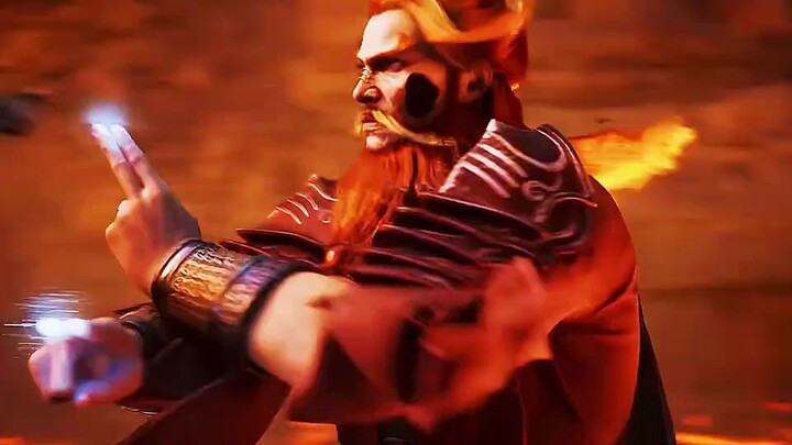 The old fox Jin Kui attacked without mercy, the old monster Chihuo fell, and Han Lao Mo used his ful