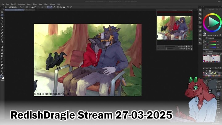 Redishdragie stream 27-03-2025 X4 C