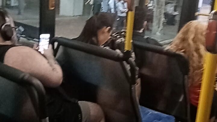 Encountered a guy with hyperthyroidism on an Australian bus.