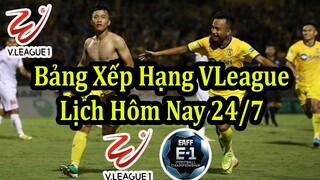 Kết Quả Vòng 9 V-League Hôm Qua - Bảng Xếp Hạng Mới Nhất - Lịch thi Đấu Hôm Nay 24/7