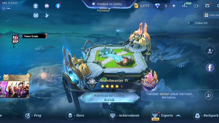 Kali inih main ML gys😊😊😊😊