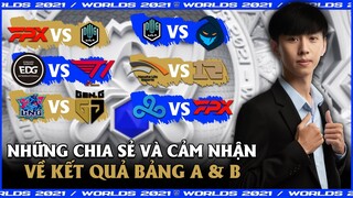 VĂN TÙNG CHIA SẺ CẢM NHẬN CÁ NHÂN VỀ KẾT QUẢ BẢNG A VÀ B VẼ RA NHÁNH TRONG MƠ CHO T1 TẠI PLAYOFF