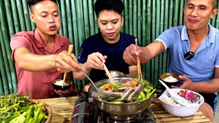 Cá lau kiếng kho mắm chấm rau tập tàng ngon dễ sợ | ATCL T123