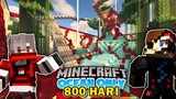 800 Hari di Minecraft tapi Ocean Only❗️❗️BERTEMU TEMAN LAMA❗️❗️