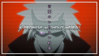 sana/HoneyWorks 『言葉のいらない約束』(A Promise Without Words) (TV Size) | Naruto Shippuden ED 33 | Lyric AMV