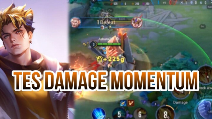 TES DAMAGE MOMENTUM