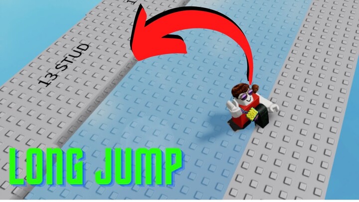 How To Long Jump NEW METHOD | Roblox