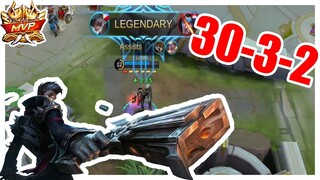 Mobile Legends Granger Gameplay 30-3-2 MVP