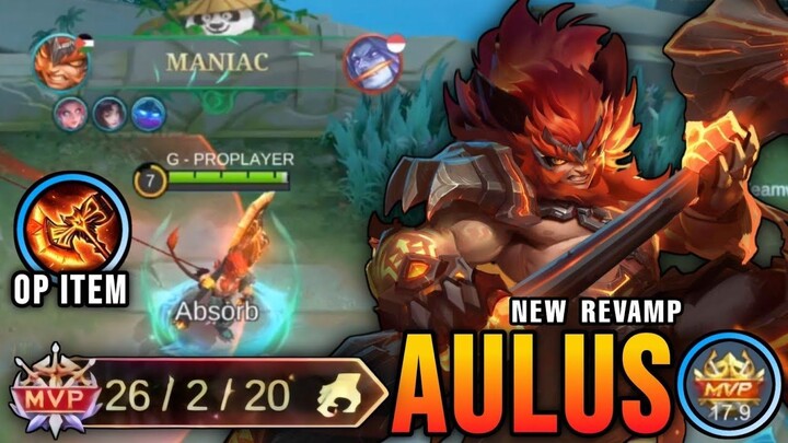 26 Kills + MANIAC!! Aulus Revamp with New OP Item 100% Deadly!! - New Revamp Try