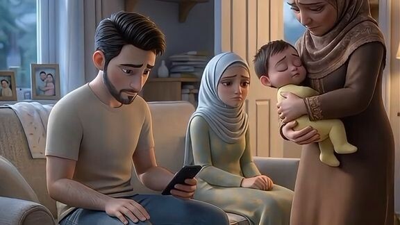Kadang yang bikin capek itu bukan ngurus anak… tapi merasa sendirian