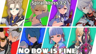 Sword-Type Only Clear Floor 12 Spiral Abyss 3.2 (Genshin Impact 3.2)