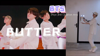 คัฟเวอร์ BTS BUTTER ผลงาน 3J ช้าสุดในเน็ตเพราะยุ่งจะตายอยู่แล้ว　