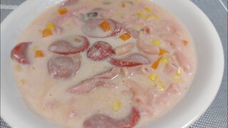 CREAMY CHEESY SOSY SOPAS 🇵🇭 | Chicken Macaroni Soup ala Jollibee | BEST EVER LUTONG BAHAY RECIPES
