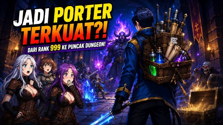 Seorang Bocah Membangkitkan Kelas PORTER dan Menghancurkan Seluruh Guild ELITE! Rekap Manhwa