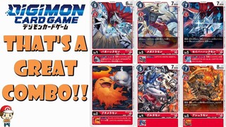All The New Red Digimon - This Combo is Silly! (Digimon TCG - BT6: Double Diamond)