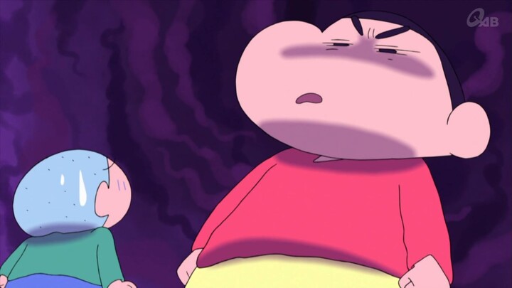 Crayon Shin-chan "Bersihin sepatu, nih!"