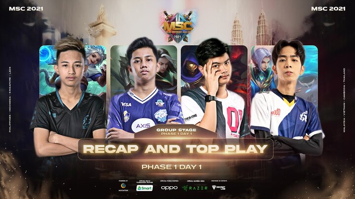 🎬 Group Stage Phase 1 Day 1 Top Play & RECAP