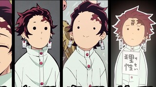 Comparison of Chinese/Taiwan/Cantonese/English dubbing of "Tanjiro"! Which dubbing is more introspec