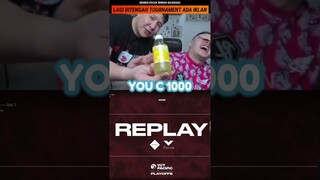 MOMEN KOCAK WINDAH BASUDARA! LAGI DITENGAH TOURNAMENT ADA IKLAN #shorts #windah #riodjaja