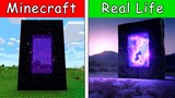 Minecraft vs real life #10 Minecraft in real life