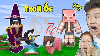 Minecraft, Nhưng bqThanh Trở Thành Phù Thuỷ Phép Thuật Troll Ốc Biến Hình...