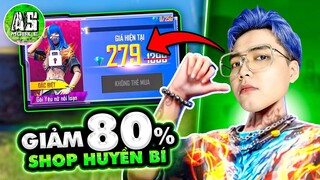 [Free Fire] Vận May AS Giảm 80% Shop Huyền Bí | AS Mobile