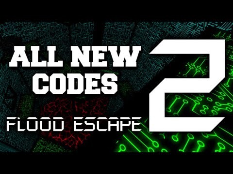 Roblox Flood Escape 2 Working Codes! 2021 September