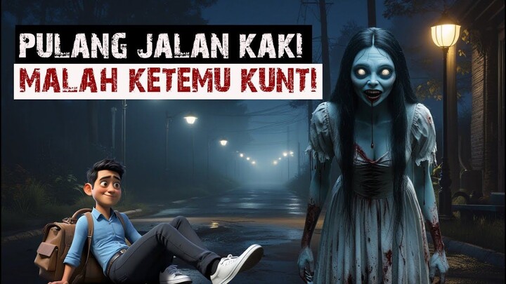 Pulang jam 1 pagi, diikuti kuntilanak ini