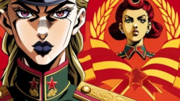 JOJO from different countries in the eyes of AI, special for girls.