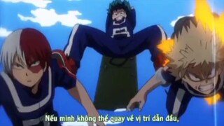 Mình phải nhanh hơn mọi người mới dẫn đầu được #myheroacademy