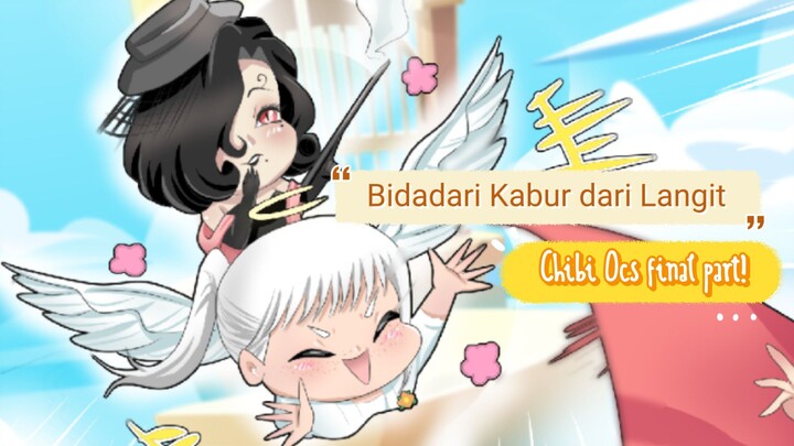 Dikejer Waifu kok malah kabur? 🤔 (Drawing Chibi Ocs final part!) 🕊️