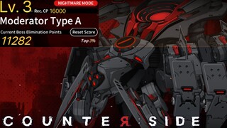 Danger Close Season 12 Moderator Type A 11282 | Counter:Side